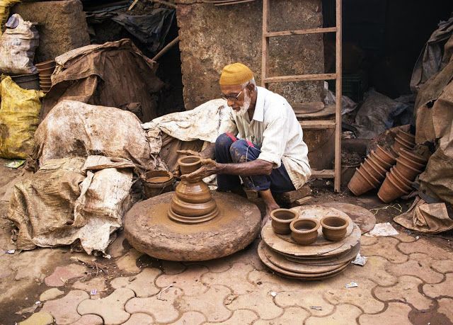 “Small-scale industries operating inside Dharavi”